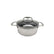 כותרת: סיר נירוסטה 24 ס"מ 5 ליטר cookcell היברידי - טכנולוגיית תאי חום לבישול בריא ומקצועי