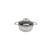 סיר נירוסטה 20 ס"מ 2.8 ליטר cookcell היברידי - טכנולוגיית תאי חום לבישול בריא ומקצועי