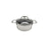 סיר נירוסטה 22 ס"מ 4.3 ליטר Cookcell היברידי - טכנולוגיית תאי חום לבישול בריא ומקצועי